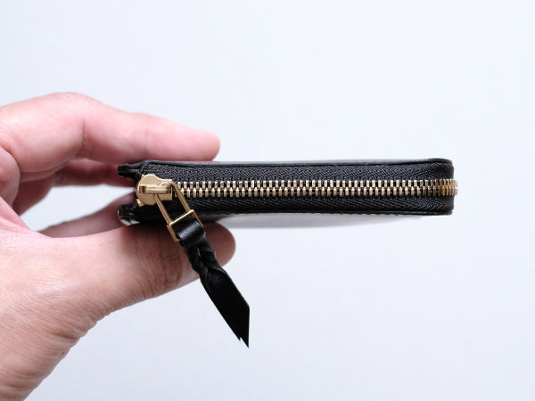 L Zip wallet “Cram sleeve”両側スリーブタイプ L字ファスナー財布